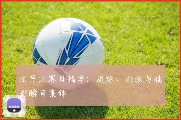 法甲比赛日精华：进球、扑救与精彩瞬间集锦